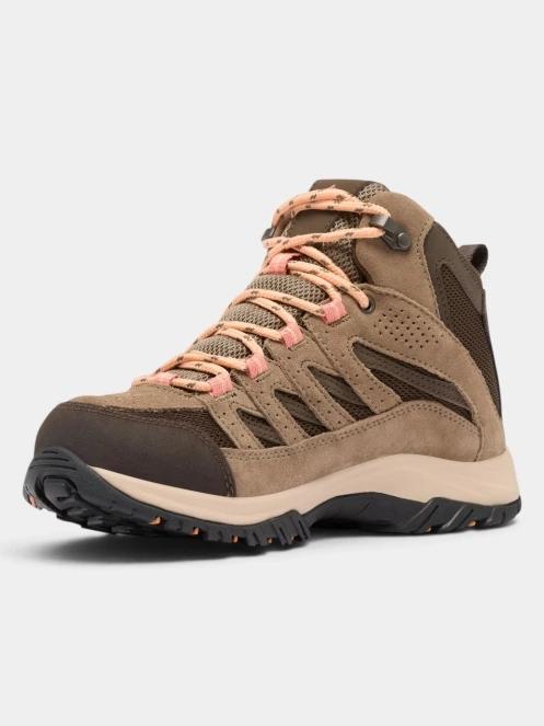 Columbia Crestwood Mid Waterproof női vízhatlan túrabakancs barna színben 5