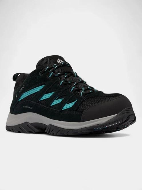 Columbia Crestwood Waterproof női vízhatlan túracipő fekete színben 2