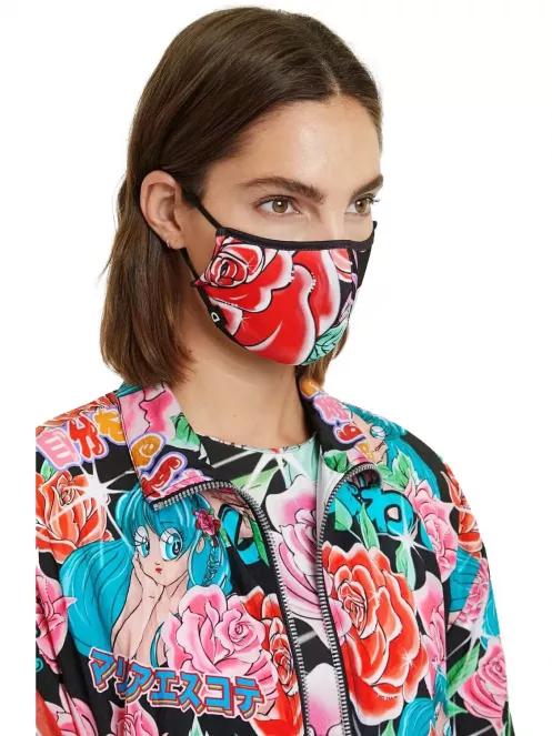 Desigual Mask Maria Escoté maszk piros színben 2