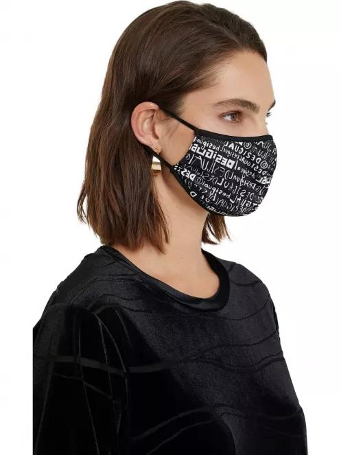 Desigual Mask Desigual maszk fekete színben 2