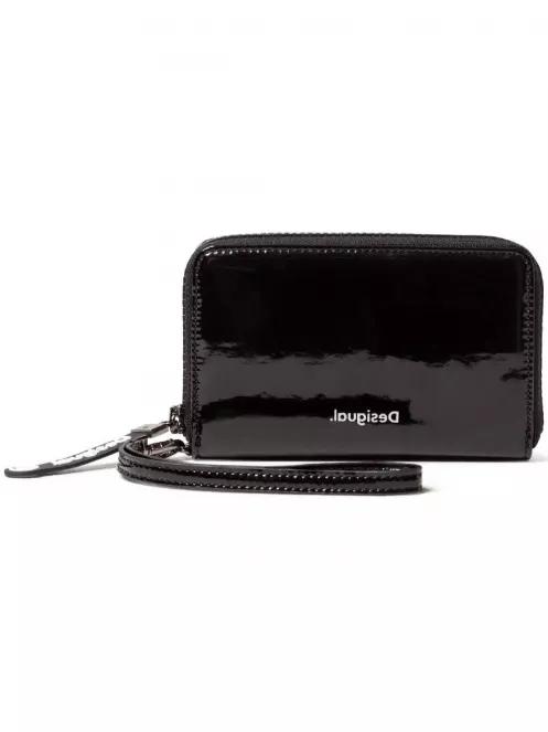 Desigual Mone Forever Young Mini Zip női pénztárca fekete színben 2