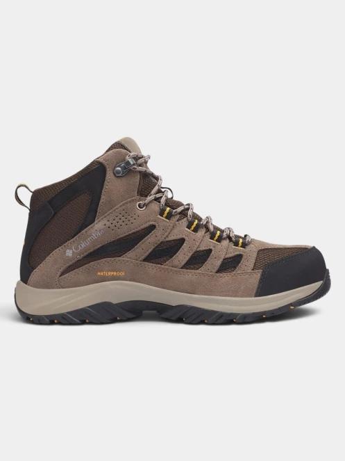 Columbia Crestwood Mid Waterproof férfi vízhatlan túracipő barna színben 4