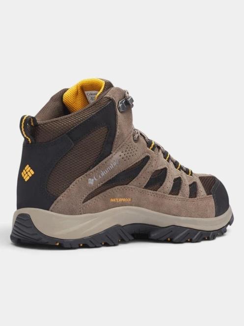 Columbia Crestwood Mid Waterproof férfi vízhatlan túracipő barna színben 6