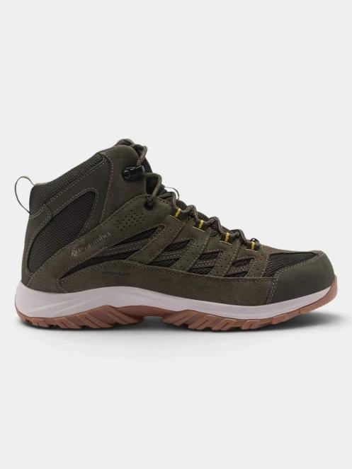 Columbia Crestwood Mid Waterproof férfi vízhatlan túracipő oliva színben 4