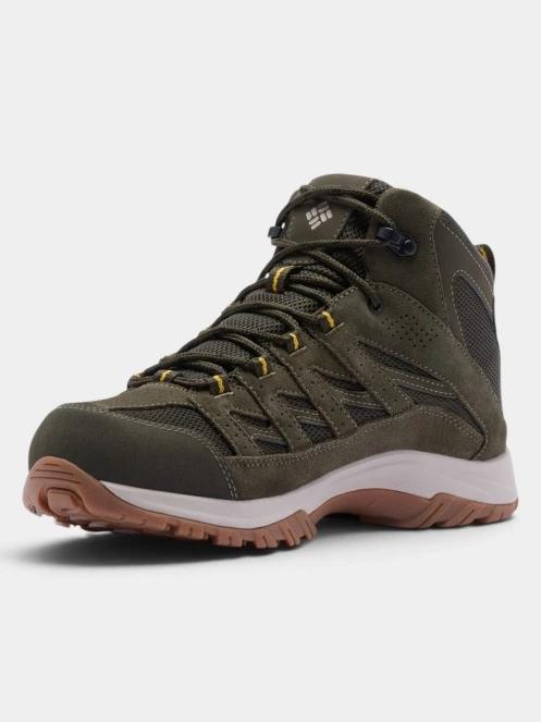 Columbia Crestwood Mid Waterproof férfi vízhatlan túracipő oliva színben 5