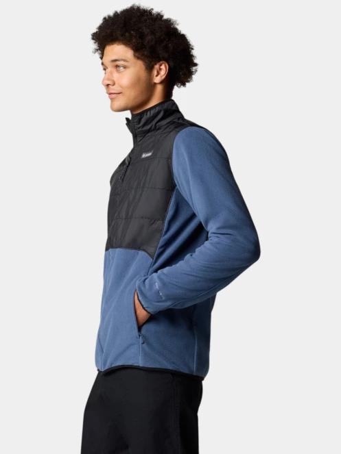 Columbia Basin Butte Full Zip Fleece II férfi polár pulóver kék színben 3