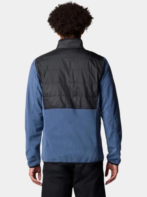 Columbia Basin Butte Full Zip Fleece II férfi polár pulóver kék színben 4