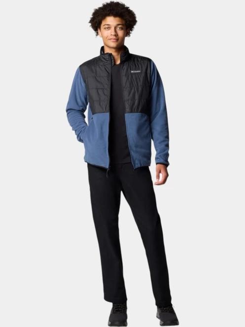 Columbia Basin Butte Full Zip Fleece II férfi polár pulóver kék színben 6