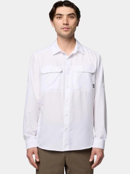 Mountain Hardwear Canyon Long Sleeve Shirt férfi hosszú ujjú túraing fehér színben 2