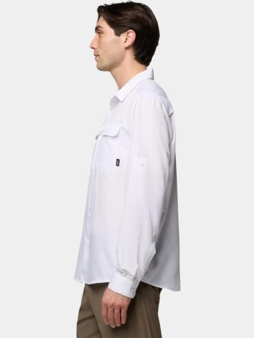 Mountain Hardwear Canyon Long Sleeve Shirt férfi hosszú ujjú túraing fehér színben 3