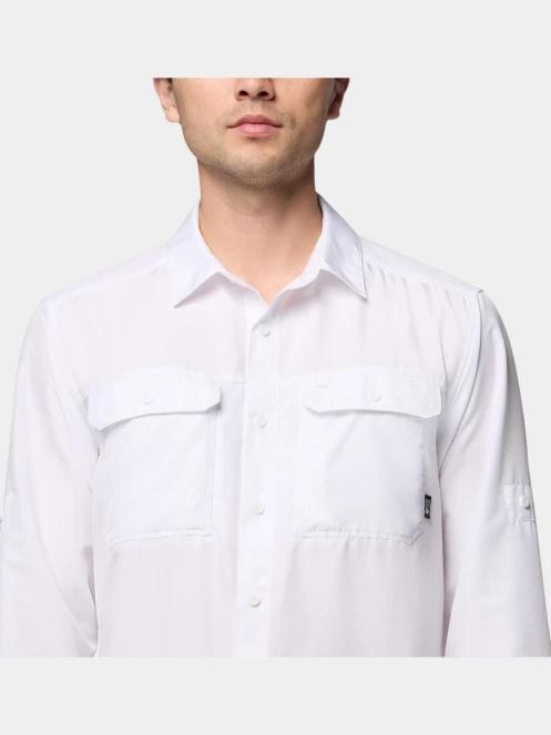 Mountain Hardwear Canyon Long Sleeve Shirt férfi hosszú ujjú túraing fehér színben 8