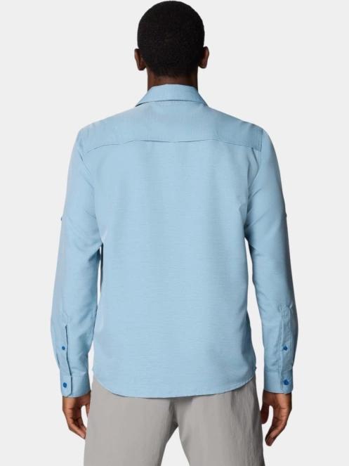 Mountain Hardwear Canyon Long Sleeve Shirt férfi hosszú ujjú túraing kék színben 4