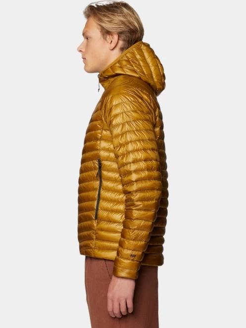 Mountain Hardwear Ghost Whisperer Hoody férfi pehelykabát arany színben 3
