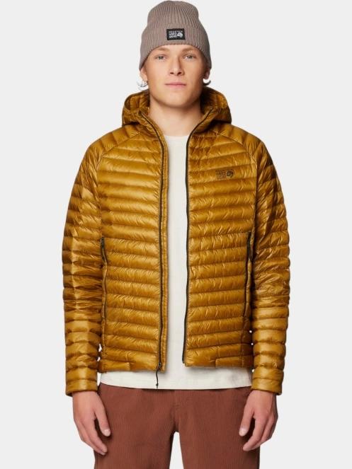 Mountain Hardwear Ghost Whisperer Hoody férfi pehelykabát arany színben 5
