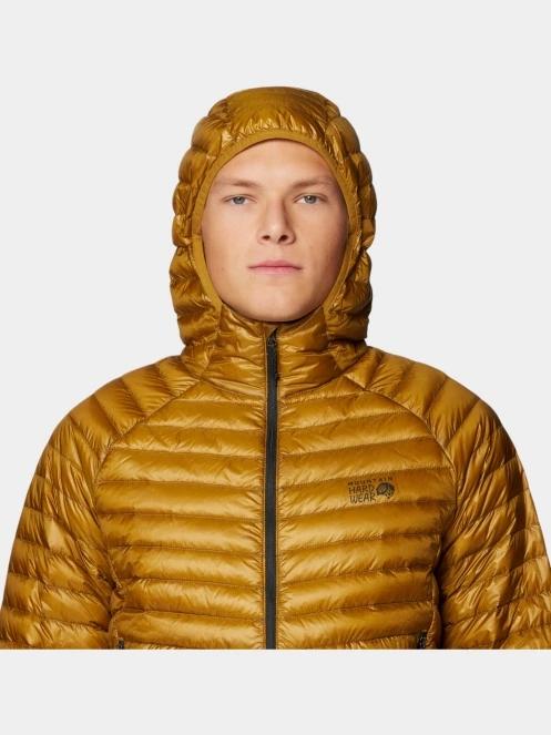 Mountain Hardwear Ghost Whisperer Hoody férfi pehelykabát arany színben 6