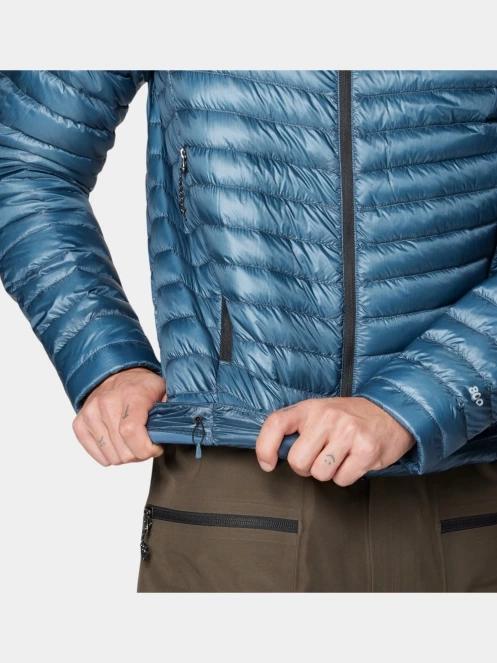 Mountain Hardwear Ghost Whisperer Jacket férfi pehelykabát kék színben 7