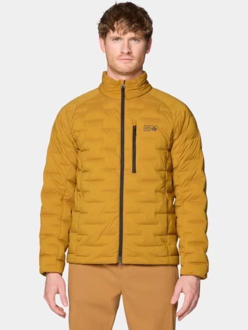 Mountain Hardwear StretchDown Jacket férfi pehelykabát sárga színben 2