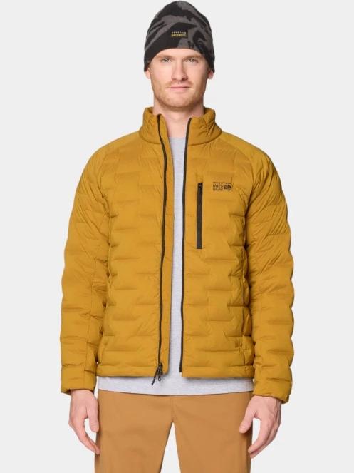 Mountain Hardwear StretchDown Jacket férfi pehelykabát sárga színben 5