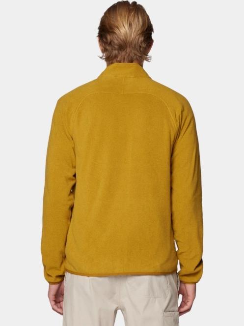 Mountain Hardwear Microchill Full Zip Jacket férfi polár pulóver sárga színben 4