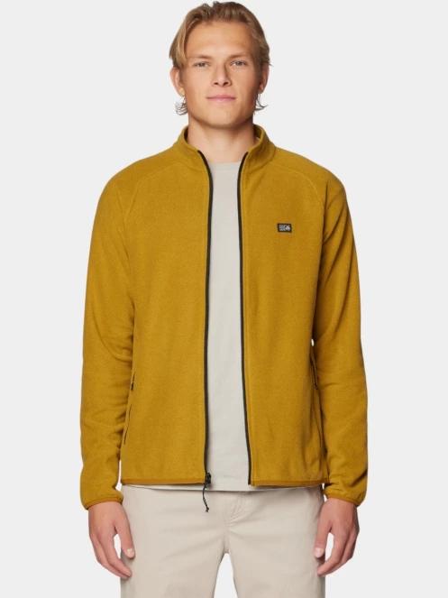 Mountain Hardwear Microchill Full Zip Jacket férfi polár pulóver sárga színben 5