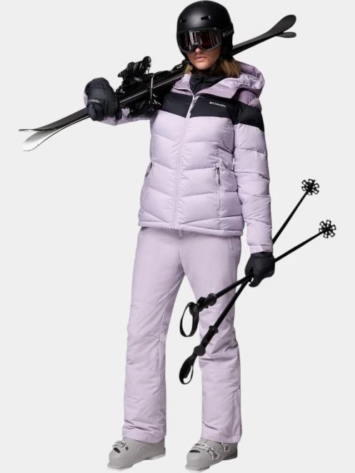 Columbia Abbott Peak II Insulated Jacket női síkabát lila színben 5
