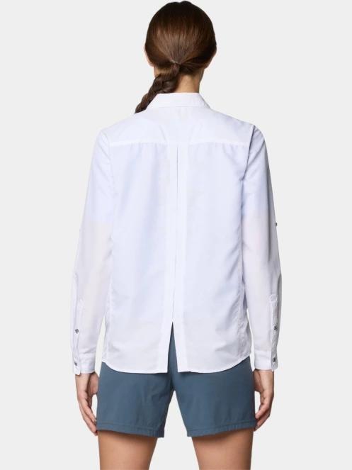 Mountain Hardwear Canyon Long Sleeve női hosszú ujjú túraing fehér színben 4