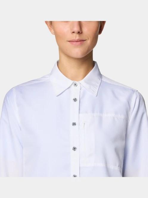 Mountain Hardwear Canyon Long Sleeve női hosszú ujjú túraing fehér színben 6