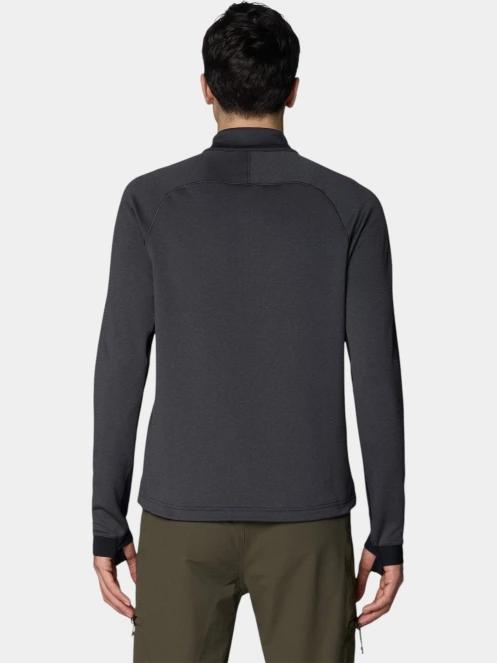 Mountain Hardwear Up First™ Tech Fleece Quarter Zip férfi pulóver szürke színben 4