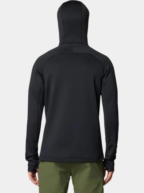Mountain Hardwear Trail Pullover Hoody férfi pulóver fekete színben 4