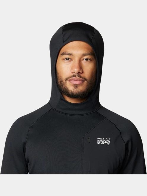 Mountain Hardwear Up First™ Tech Fleece Hoody férfi kapucnis pulóver fekete színben 11