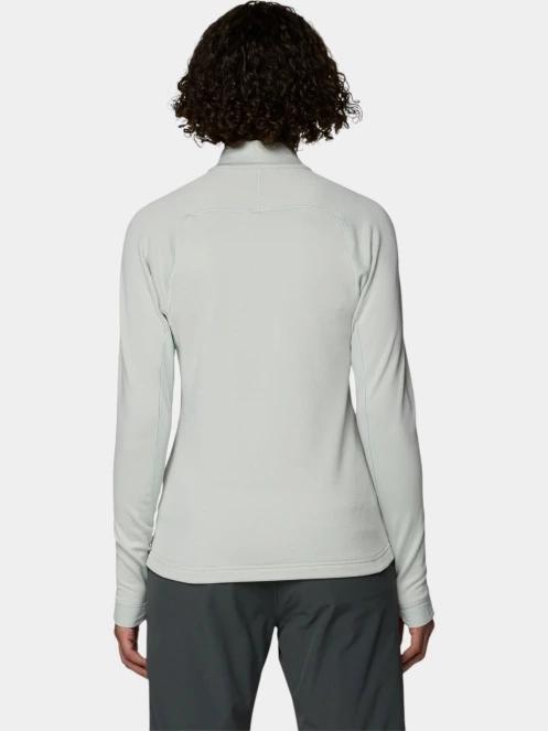Mountain Hardwear Up First™ Tech Fleece Quarter Zip női polár pulóver szürke színben 4