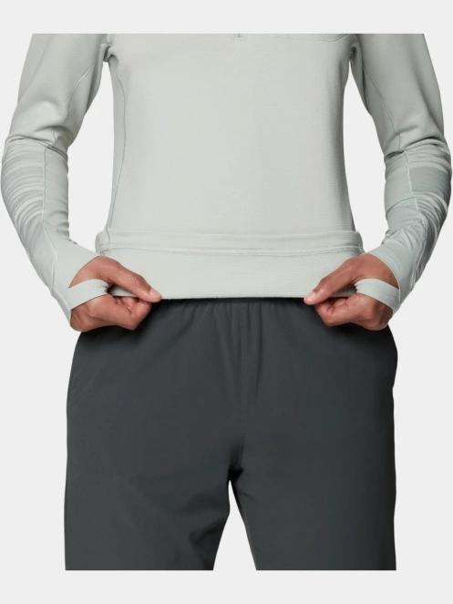 Mountain Hardwear Up First™ Tech Fleece Quarter Zip női polár pulóver szürke színben 6
