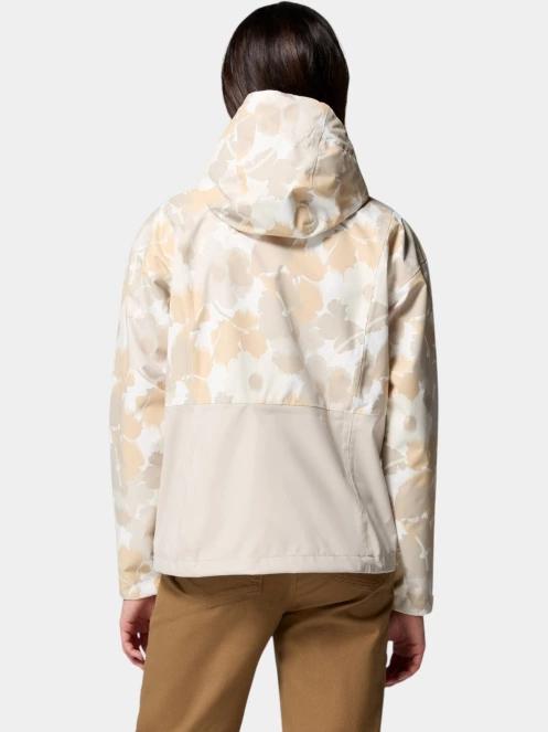 Columbia Hikebound Printed Jacket női esőkabát homok színben 4