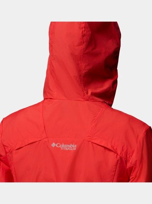 Columbia Loop Trail III Windbreaker női széldzseki piros színben 8