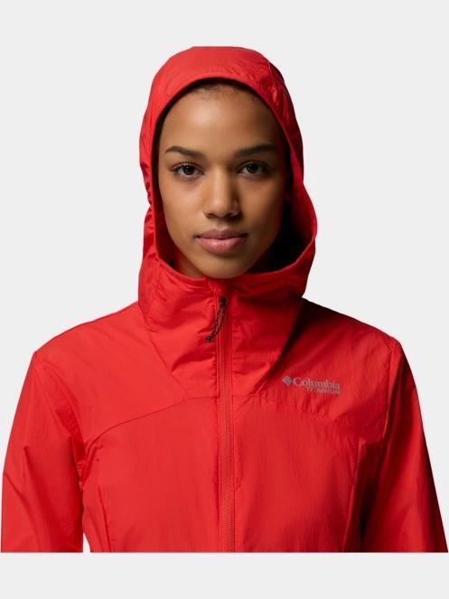 Columbia Loop Trail III Windbreaker női széldzseki piros színben 10