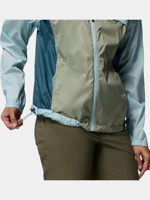 Columbia Crested Canyon Windbreaker női széldzseki világoskék színben 8