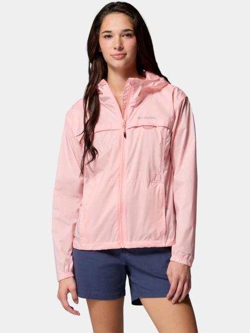 Columbia Crested Canyon Windbreaker női széldzseki rózsaszín színben 2