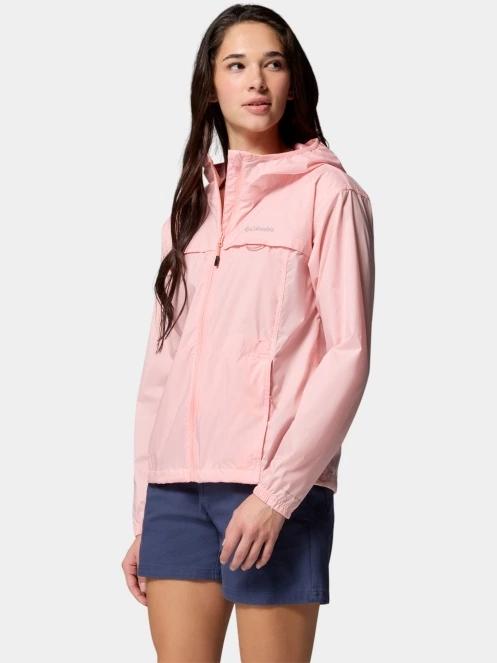 Columbia Crested Canyon Windbreaker női széldzseki rózsaszín színben 10