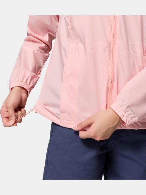 Columbia Crested Canyon Windbreaker női széldzseki rózsaszín színben 6