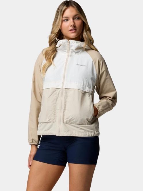 Columbia Spire Valley Windbreaker női széldzseki homok színben 2