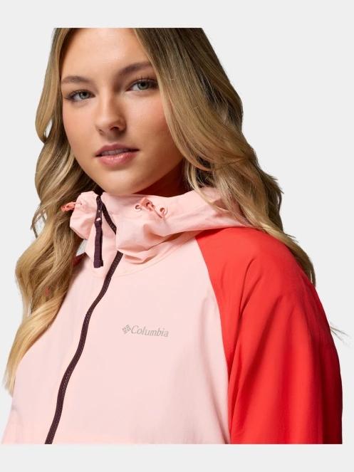 Columbia Spire Valley Windbreaker női széldzseki rózsaszín színben 7