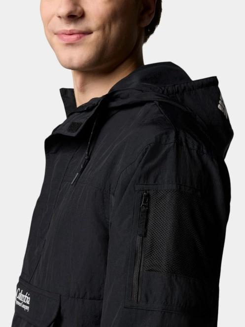 Columbia Challenger Windbreaker Anorak férfi átmeneti kabát fekete színben 7