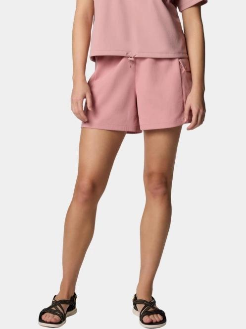 Columbia Granite Point Knit Short női rövidnadrág rózsaszín színben 2