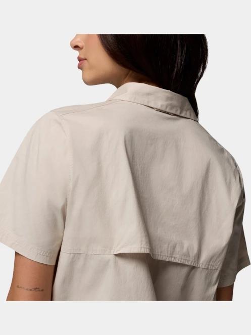 Columbia Brea Falls Woven Short Sleeve Shirt női rövid ujjú ing zöld színben 6