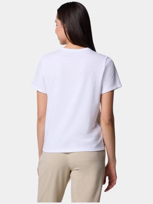 Columbia Sun Trek Short Sleeve II női rövid ujjú sport póló fehér színben 4