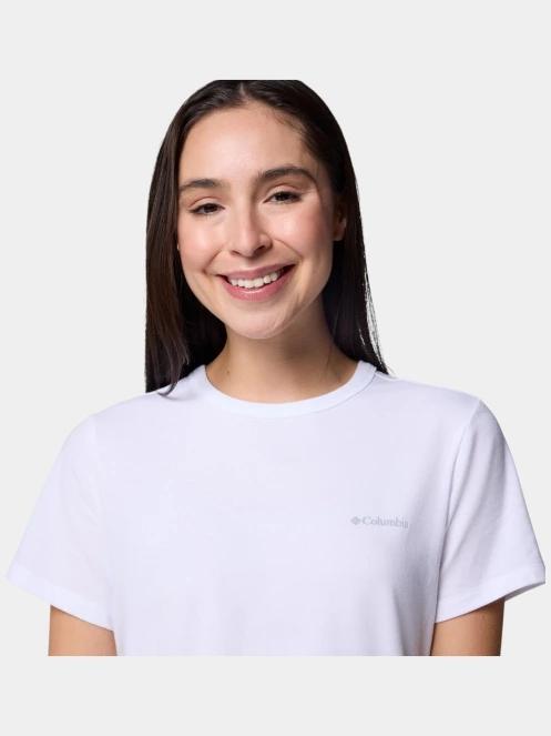 Columbia Sun Trek Short Sleeve II női rövid ujjú sport póló fehér színben 6