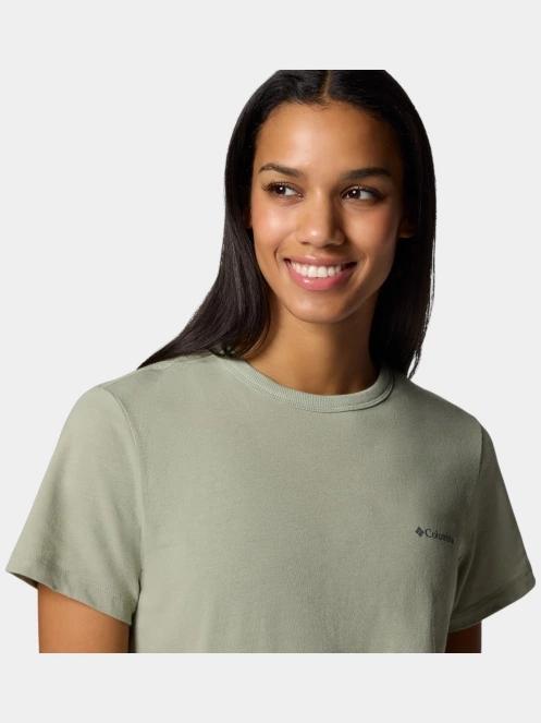 Columbia Sun Trek Short Sleeve II női rövid ujjú sport póló zöld színben 6
