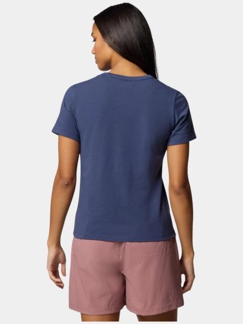Columbia Sun Trek Short Sleeve II női rövid ujjú sport póló kék színben 4