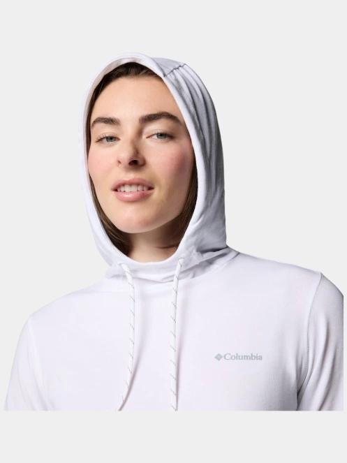 Columbia Sun Trek Hoodie II női kapucnis pulóver fehér színben 6