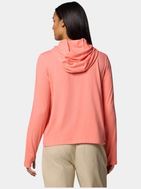 Columbia Sun Trek Hoodie II női kapucnis pulóver piros színben 3